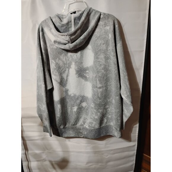 Nike Dri-Fit pullover hooded size lg gray white camo print work school activewea - Picture 5 of 6